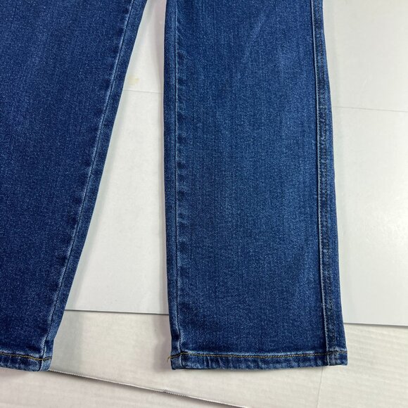 Judy Blue Jeans Women's 29x29* Straight High Rise Dark Blue Stretch Denim Tag 28 - Picture 5 of 16